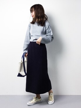 naoさん（レディース・163cm）の冬コーディネート