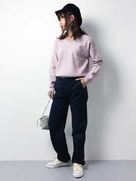 naoさん（レディース・163cm）の冬コーディネート