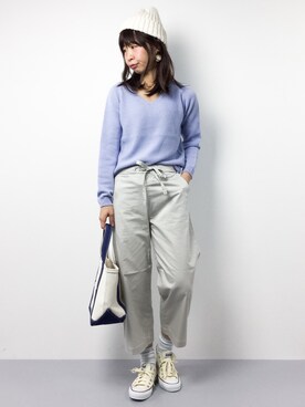 naoさん（レディース・163cm）の冬コーディネート