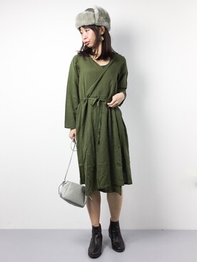 naoさん(レディース・163cm)の冬コーディネート