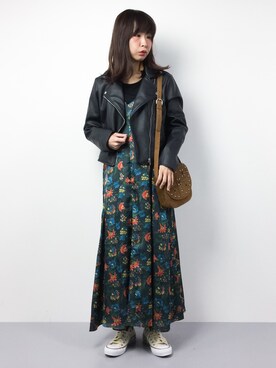 naoさん（レディース・163cm）の冬コーディネート