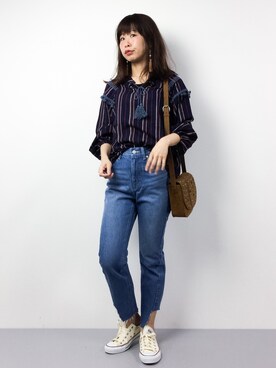 naoさん（レディース・163cm）の冬コーディネート