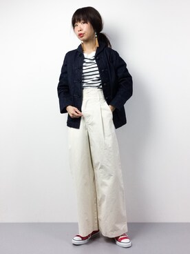 naoさん（レディース・163cm）の冬コーディネート