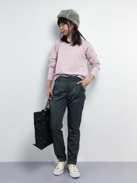 naoさん(レディース・163cm)の冬コーディネート