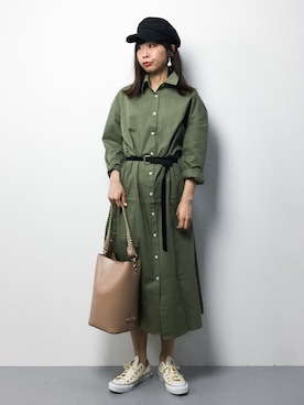 naoさん(レディース・163cm)の冬コーディネート