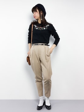 naoさん(レディース・163cm)の冬コーディネート