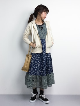 naoさん（レディース・163cm）の冬コーディネート