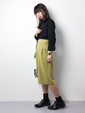 naoさん（レディース・163cm）の冬コーディネート