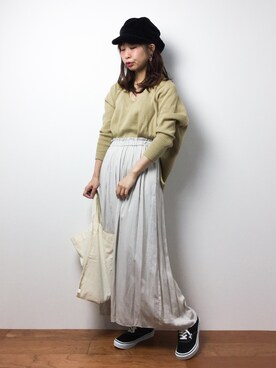 naoさん（レディース・163cm）の冬コーディネート