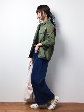 naoさん（レディース・163cm）の冬コーディネート