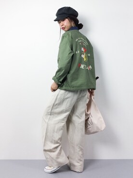 naoさん（レディース・163cm）の春コーディネート