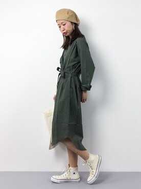 「MAISON TOKYO（メゾントウキョウ）のアイテム」を使った、naoさん（レディース・163cm）の春コーディネート