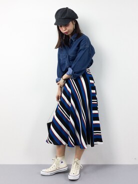 naoさん（レディース・163cm）の春コーディネート