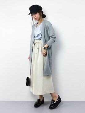 「NOMBRE IMPAIR（ノンブルアンペール）のアイテム（ジャケット/アウター）」を使った、naoさん（レディース・163cm）の春コーディネート