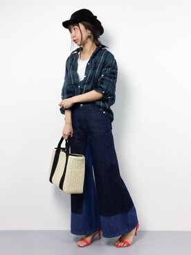 naoさん（レディース・163cm）の春コーディネート