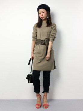 naoさん（レディース・163cm）の春コーディネート