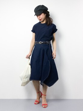 naoさん（レディース・163cm）の春コーディネート