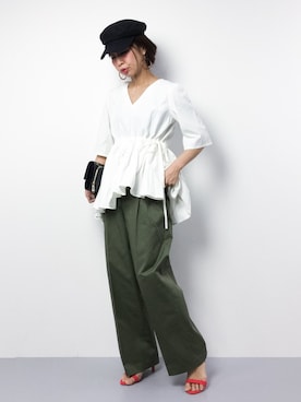 naoさん（レディース・163cm）の春コーディネート