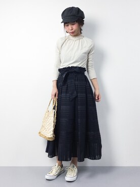 naoさん（レディース・163cm）の春コーディネート