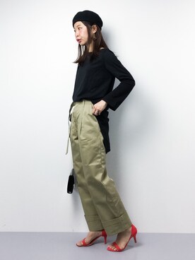 naoさん(レディース・163cm)の春コーディネート