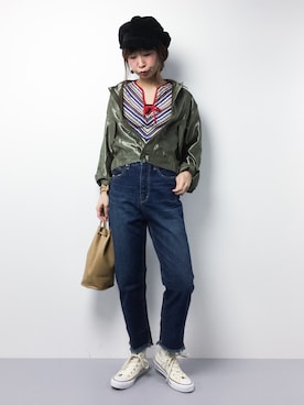 naoさん（レディース・163cm）の春コーディネート