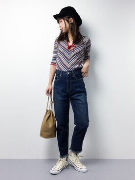 naoさん（レディース・163cm）の春コーディネート