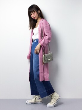 naoさん（レディース・163cm）の春コーディネート