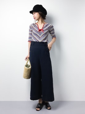 naoさん（レディース・163cm）の春コーディネート