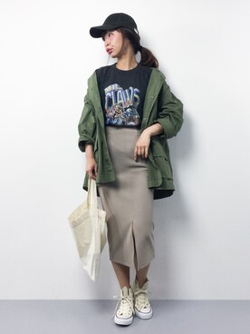 naoさん(レディース・163cm)の春コーディネート