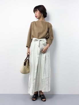 naoさん（レディース・163cm）の春コーディネート