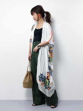 naoさん（レディース・163cm）の春コーディネート