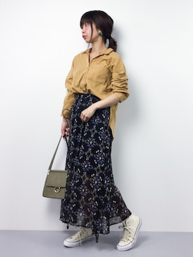 naoさん（レディース・163cm）の春コーディネート