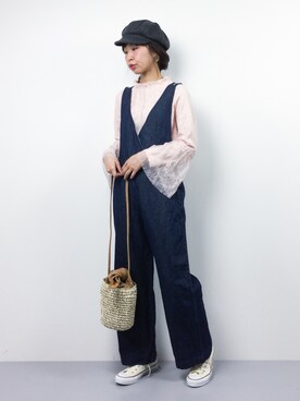 naoさん（レディース・163cm）の春コーディネート