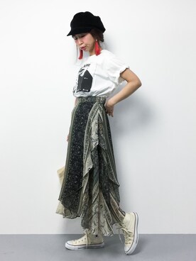 naoさん（レディース・163cm）の春コーディネート