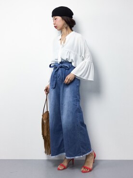 naoさん（レディース・163cm）の春コーディネート