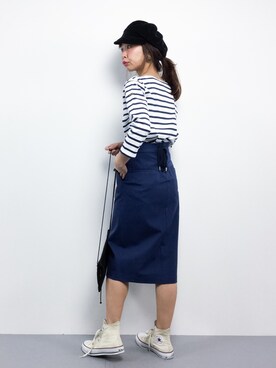 naoさん(レディース・163cm)の春コーディネート