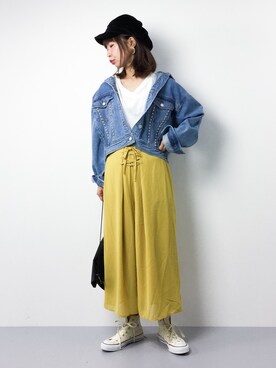 naoさん（レディース・163cm）の春コーディネート