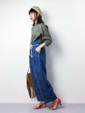 naoさん（レディース・163cm）の春コーディネート