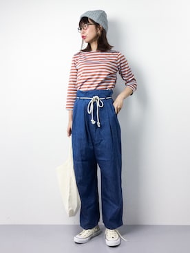 naoさん（レディース・163cm）の春コーディネート