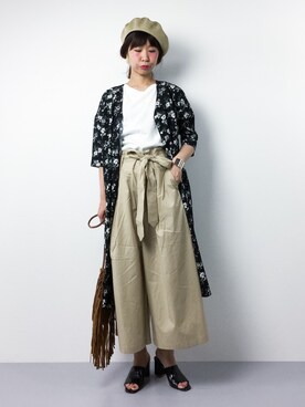 naoさん（レディース・163cm）の春コーディネート