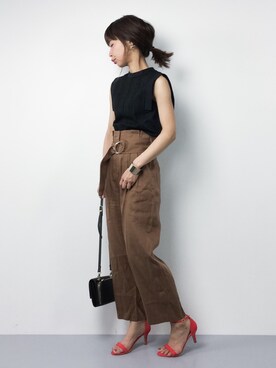 naoさん（レディース・163cm）の春コーディネート