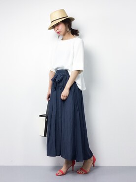 naoさん（レディース・163cm）の春コーディネート