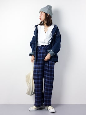 「Atelier mimi（アトリエ ミミ）のアイテム」を使った、naoさん（レディース・163cm）の春コーディネート