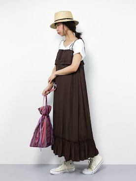 naoさん（レディース・163cm）の春コーディネート