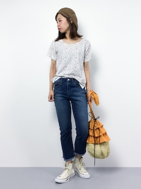 naoさん（レディース・163cm）の春コーディネート