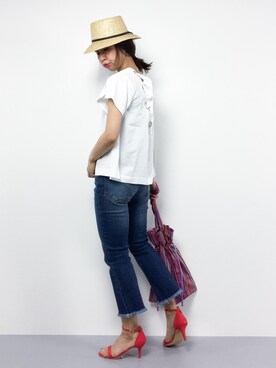 naoさん（レディース・163cm）の春コーディネート