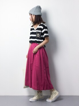 naoさん（レディース・163cm）の春コーディネート