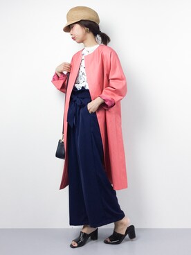 naoさん（レディース・163cm）の春コーディネート