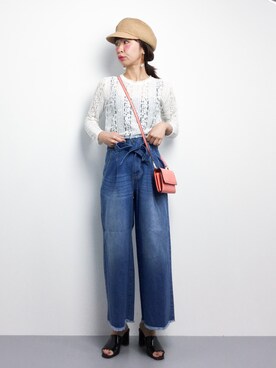 naoさん（レディース・163cm）の春コーディネート