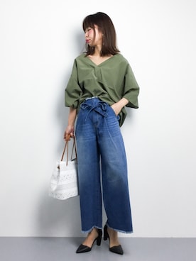 naoさん（レディース・163cm）の春コーディネート